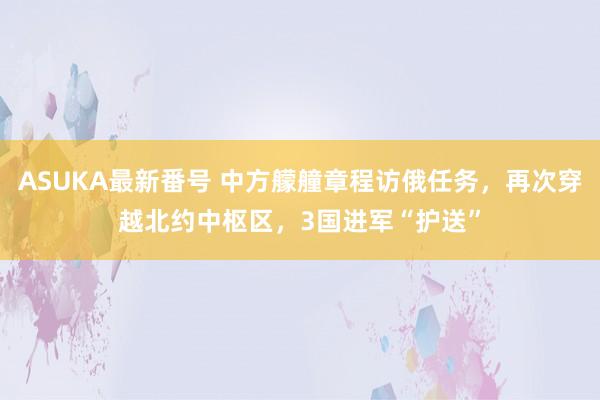 ASUKA最新番号 中方艨艟章程访俄任务，再次穿越北约中枢区，3国进军“护送”