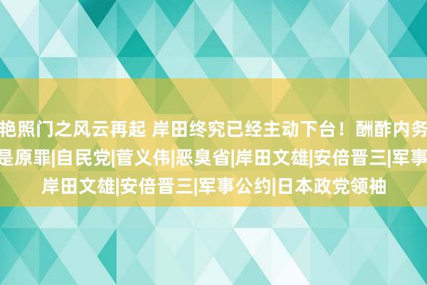 艳照门之风云再起 岸田终究已经主动下台！酬酢内务全搞砸，棋子太菜是原罪|自民党|菅义伟|恶臭省|岸田文雄|安倍晋三|军事公约|日本政党领袖